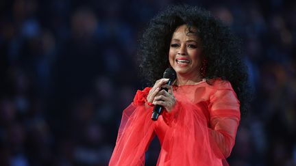 Diana Ross le 10 février 2019 à Los Angeles, à la cérémonie des Grammy Awards (ROBYN BECK / AFP)