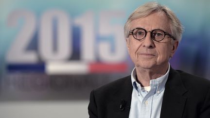 Le candidat à la région Alsace-Champagne-Ardenne-Lorraine, Jean-Pierre Masseret, le 9 décembre 2015 à Strasbourg (Bas-Rhin). (FREDERICK FLORIN / AFP)