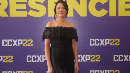 La productrice d'Amazon Prime Video Lisa Joy, le 4 décembre 2022 à Sao Paulo (Brésil). (FOTOARENA/SIPA USA/SIPA / SIPA USA)