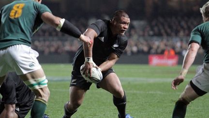 Kevin Mealamu, fer de lance des All Blacks (BRENDON O'HAGAN / AFP)