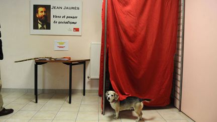  (Bureau de vote du PS à Quimper. © Maxppp)