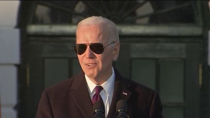 Etats-Unis : Joe Biden protège le mariage homosexuel (Capture franceinfo)