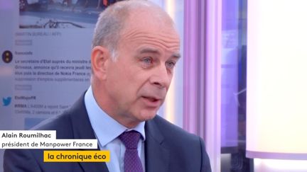 Invité de Jean-Paul Chapel dans ":L'éco", lundi 11 septembre, Alain Roumilhac,le président de Manpower France, a évoqué la réforme du code du travail, l'intérim et les métiers de demain.