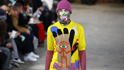 Walter van Beirendonck pap ah 2017-18, à Paris, janvier 2017
 ( Francois Mori/AP/SIPA)