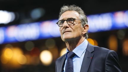 Guy Novès, ancien sélectionneur du XV de France, le 25 novembre 2017, au Stade de France. (STEPHANE ALLAMAN / AFP)