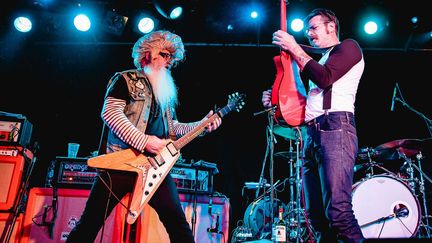 Les Eagles of Death Metal en concert à Leeds (Royaume-Uni), le 31 octobre 2015
 (Danny Payne / REX Shutter / SIPA)