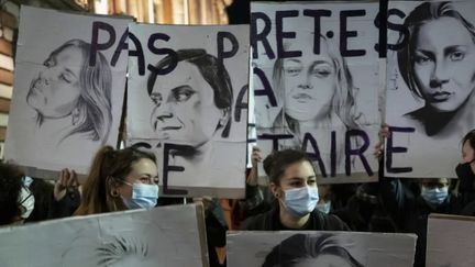 Manifestation contre les violences faites aux femmes (FRANCE 2)