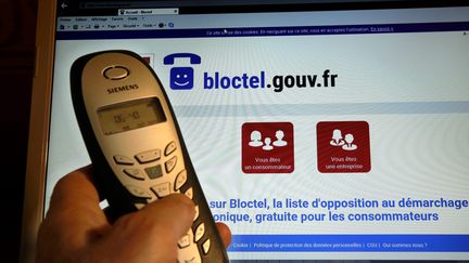 Le gouvernement a mis en place un service d'opposition au démarchage téléphonique, Bloctel, mercredi 1er juin. (MAXPPP)