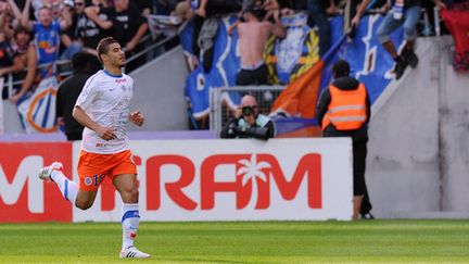 Le Montpelliérain Younes Belhanda (PASCAL PAVANI / AFP)