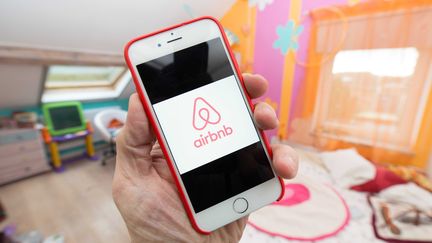  (Airbnb connaît un succès croissant en France, avec 300 000 offres et 65 millions de chiffre d'affaires estimé © SIPA / Isopix)