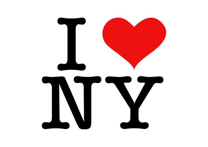 Le logo "I Love NY" imaginé par le graphiste américain Milton Glaser en 1977. (MILTON GLASER)