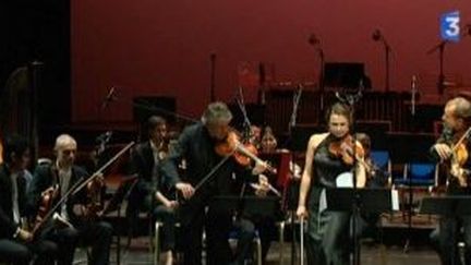 &quot;C&#039;est pas classique !&quot; et les violons virtuoses de Sarah Nemtanu, Gilles Apap et Didier Lockwood
 (Culturebox)