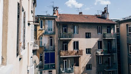 A Marseille, pendant le confinement, le 26 mars 2020.&nbsp; (LAURENT LE CRABE / HANS LUCAS / AFP)