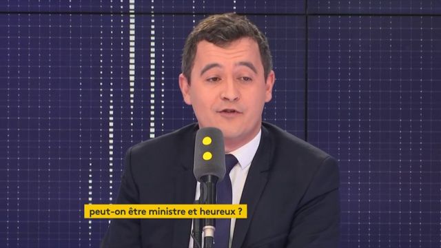 "Je ne suis pas malheureux à Bercy", rectifie Gérald Darmanin