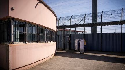 La maison d'arrêt de Seysses (Haute-Garonne) où est détenu Cédric Jubillar. (LIONEL BONAVENTURE / AFP)