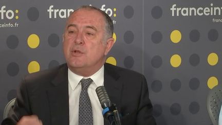 Le ministre de l’Agriculture Didier Guillaume sur franceinfo, le 26 juin 2020. (FRANCEINFO / RADIOFRANCE)