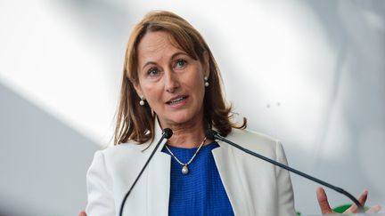  Ségolène Royal, ministre de l'Environnement, à l'inauguration de l'exposition Cap sur la COP22, à Paris,&nbsp;le 14 septembre 2016. (MAXPPP)