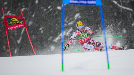 L'Autrichien Marcel Hirscher (JURE MAKOVEC/AFP / AFP)