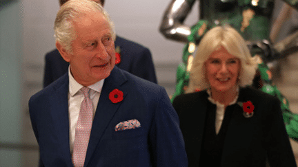 Le roi Charles III et la reine consort Camilla à Londres, le 3 novembre 2022. (AFP)