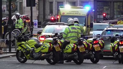 Attaque au couteau à Londres : un périmètre de sécurité important