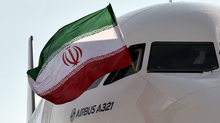 Un Airbus A321 livré pour IranAir en 2017 (AFP FATEMEH BAHRAMI / ANADOLU AGENCY)