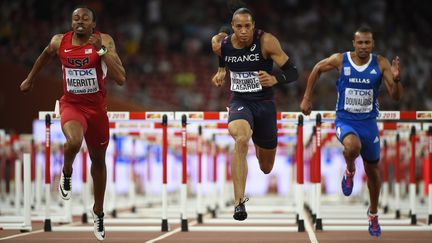 Pascal Martinot-Lagarde qualifié pour la finale du 110m haies (OLIVIER MORIN / AFP)