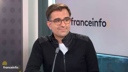 Nicolas Brusson, directeur général de BlaBlaCar, était l'invité de franceinfo mardi 19 ocotobre 2021. (FRANCEINFO / RADIO FRANCE)