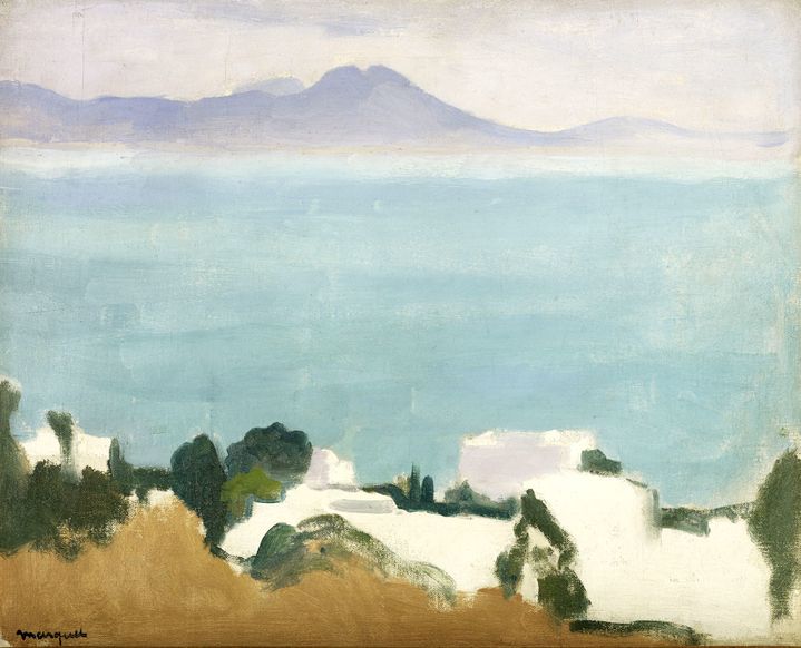 Albert Marquet, "Mer calme. Sidi bou Saïd", 1923, Lille, palais des Beaux-Arts
 (Photo © RMN-Grand Palais / Thierry Ollivier)