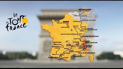 Tour de France : le tracé de l'édition 2017