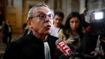 Christian Etelin, l'avocat de Fettah Malki, le 2 octobre 2017 à Paris.&nbsp; (ERIC FEFERBERG / AFP)