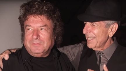 Enrique Morente et Leonard Cohen, image tirée du film "Omega"
