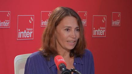 La journaliste Hélène Devynck le 16 septembre 2024 sur France Inter. (FRANCE INTER / RADIO FRANCE)