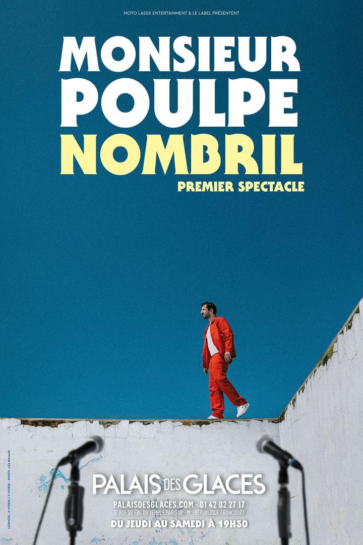 Monsieur Poulpe pour son premier spectacle "Nombril". (LEA ROUAUD)