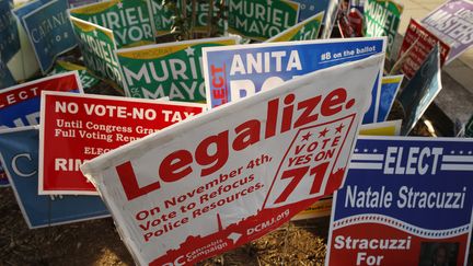 La campagne pour la l&eacute;galisation du cannabis &agrave; Washington DC a port&eacute; ses fruits apr&egrave;s les &eacute;lections de mi-mandat le 4 novembre 2014. (GARY CAMERON / REUTERS)