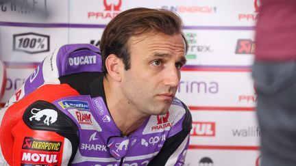 Le pilote français Johann Zarco, ici durant les essais du Grand Prix d'Allemagne le 16 juin 2023, va quitter l'écurie Pramac Ducati pour s'engager avec LCR Honda. (JAN WOITAS / AFP)