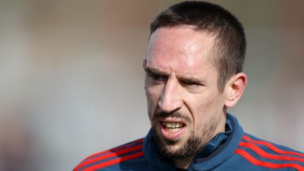 L'attaquant Franck Rib&eacute;ry, le 18 f&eacute;vrier 2014, &agrave; Munich (Allemagne). (MAXPPP)