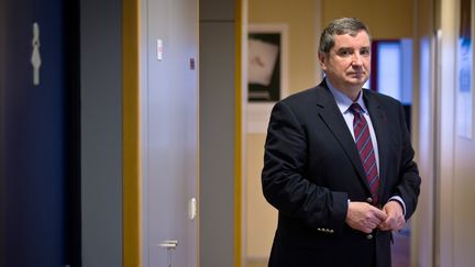 Le pr&eacute;sident de l'Autorit&eacute; de r&eacute;gulation des jeux en ligne, Jean-Fran&ccedil;ois Vilotte, le 27 janvier 2011 &agrave; Paris. (MARTIN BUREAU / AFP)