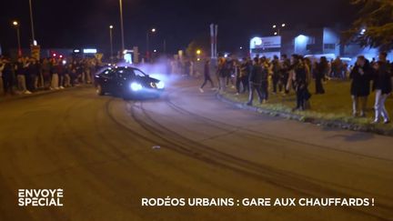 Quand les "rassos", rassemblement de voitures, dérapent en rodéos sauvages (ENVOYÉ SPÉCIAL  / FRANCE 2)