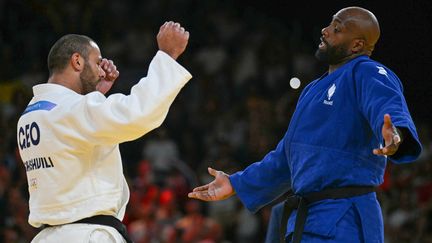 Le Géorgien Guram Tushishvili, qui a bousculé et invectivé Teddy Riner, est exclu de toutes les compétitions de judo des JO 2024
