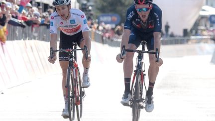 Hindley - Geoghegan Hart, le duel qui a animé le Giro. (LUCA ZENNARO / ANSA)