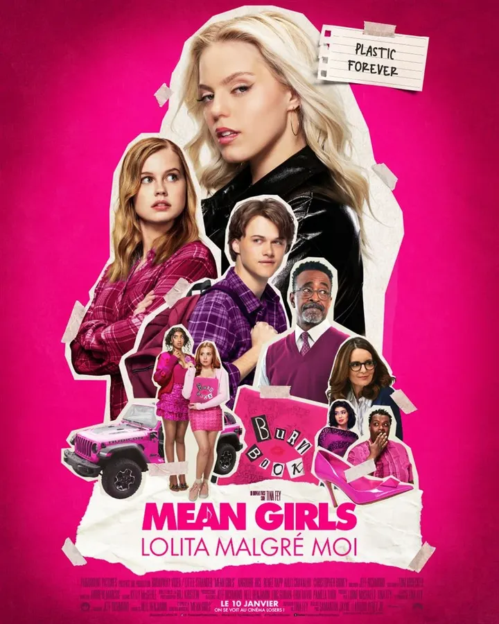 Affiche de "Mean Girls : Lolita malgré moi" de Samantha Jayne et Arturo Perez Jr., au cinéma le 10 janvier. (PARAMOUNT)