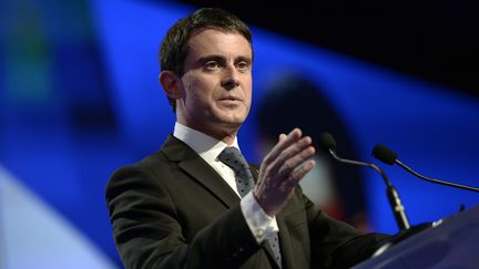 Le Premier ministre, Manuel Valls, le 27 novembre 2014, &agrave; Paris. (STEPHANE DE SAKUTIN / AFP)