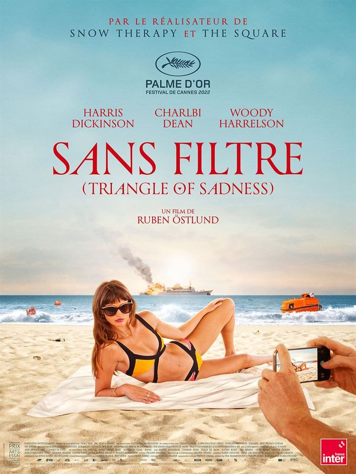 L'affiche du film "Sans filtre" de Ruben Östlund. (BAC FILMS)