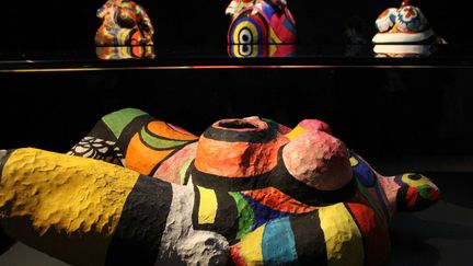 Oeuvres de Niki de Saint-Phalle, exposées au Grand Palais à Paris
 (Ginies / SIPA)