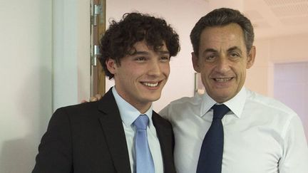 &nbsp; (Loïs Henry et Nicolas Sarkozy)