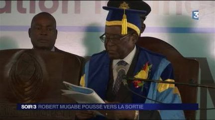 Robert Mugabe refuse de quitter le pouvoir. (FRANCE 3)