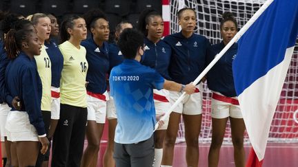 Les handballeuses françaises vont tenter de décrocher leur billet pour la finale olympique. (CURUTCHET VINCENT / KMSP)