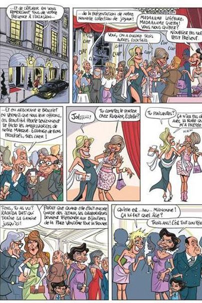 Une page de la BD  "Rachida, au nom des pères", de Bernard Swyssen (dessins) et Yves Deray (scénario) éditée chez 12Bis 
 (12Bis)