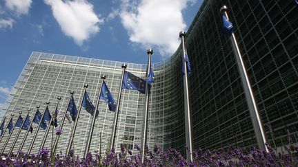 Au si&egrave;ge de la commission europ&eacute;enne, &agrave; Bruxelles (Belgique). (DOMINIQUE FAGET / AFP)