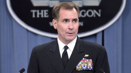 &nbsp; (Le contre-amiral John Kirby confirme des frappes de l'Iran contre Daech © MAXPPP)